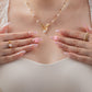 Dainty Girl (Medium Almond) Press on Handmade Nails