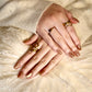 Champagne Glow (Short Square) Handmade Press on Nails