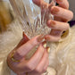 Champagne Glow (Short Square) Handmade Press on Nails