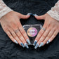 Baby Blue (Medium Coffin) Press on Handmade Nails